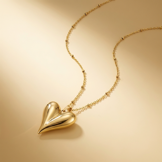 Gouden hartketting