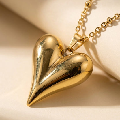 Gouden hartketting