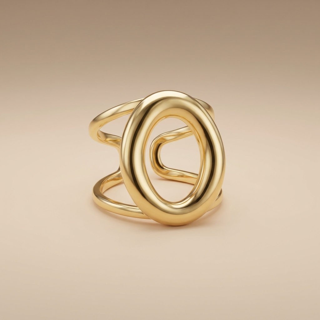 De Aura Ovalen Ring