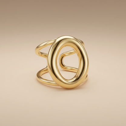 De Aura Ovalen Ring