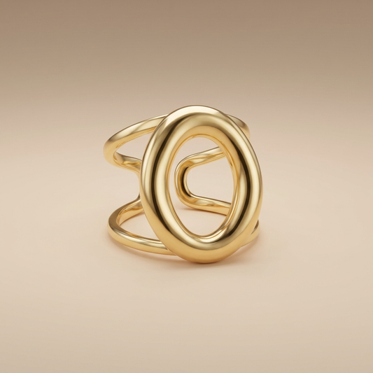 De Aura Ovalen Ring
