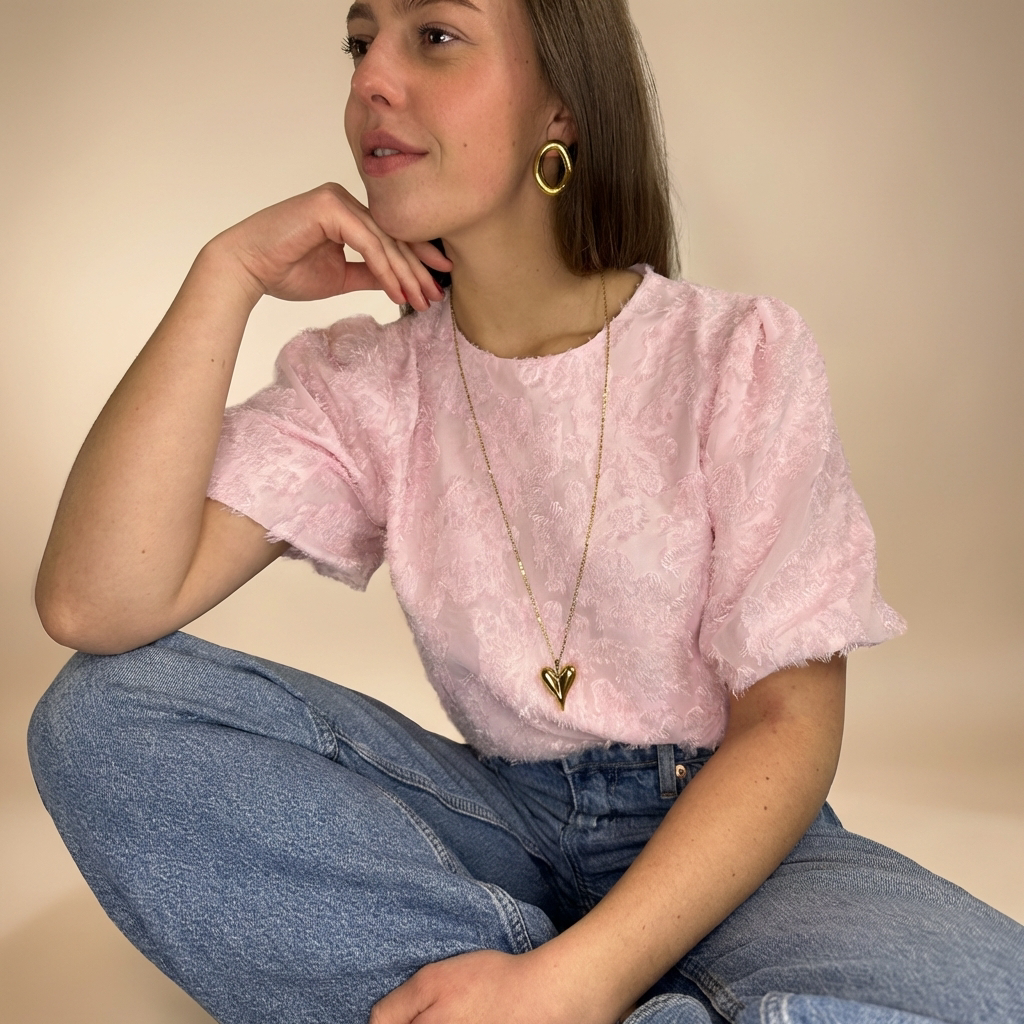 Gouden hartketting